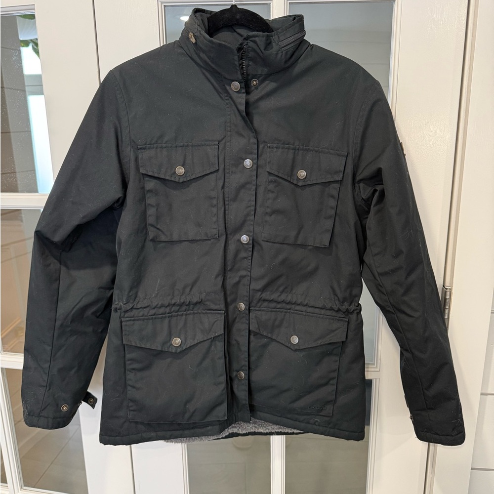 Fjallraven Women’s Small Black Military Jacket